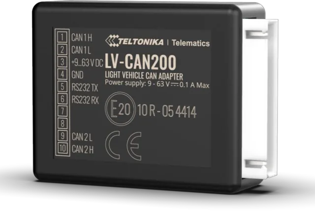 Teltonika LV-CAN200 — ہلکی گاڑیوں کا CAN اڈاپٹر